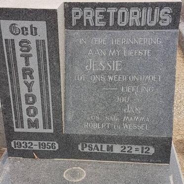PRETORIUS Jessie nee STRYDOM 1932-1956