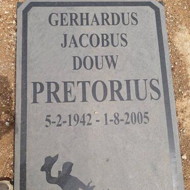 PRETORIUS Gerhardus Jacobus Douw 1942-2005