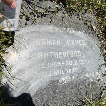 RUTHERFORD Norman Bruce 1909-1970