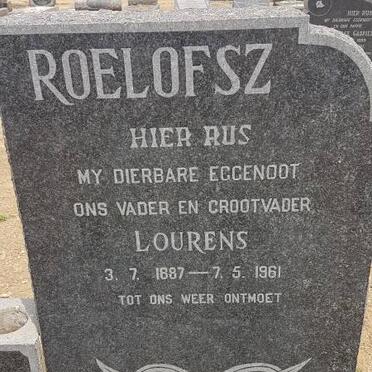 ROELOFSZ Lourens 1887-1961