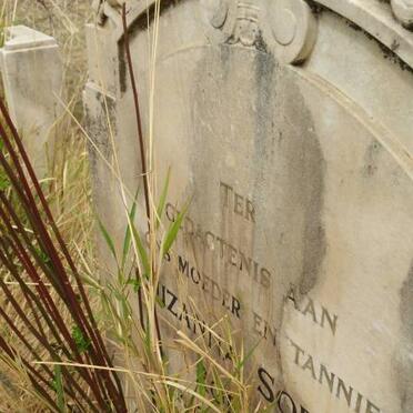 ROETS Suzanna Sophia nee OOSTHUIZEN 1888-19??