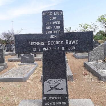 ROWE Dennis George 1947-1969