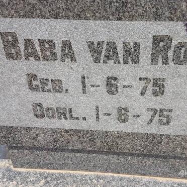 ROOYEN, van 1975-1975