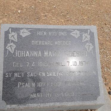 ROESCH Johanna Maria 1885-1975