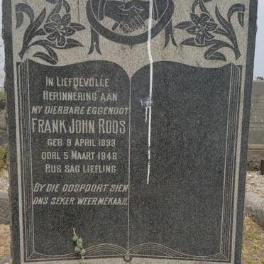 ROOS Frank John 1893-1948