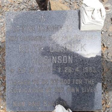 ROBINSON Keith Derrick 1958-1983