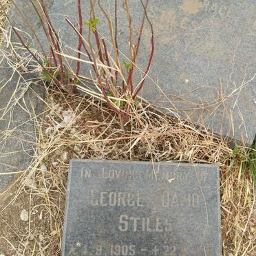 STILES Dorothy Grace 1899-1979 :: STILES George David 1905-1981