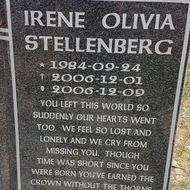 STELLENBERG Irene Olivia 1984-2006
