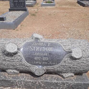 STRYDOM Jacoba P. nee JORDAAN 1892-1961