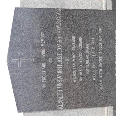 UNSWORTH Kenneth 1919-1962