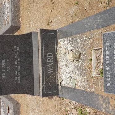 WARD Arthur John 1894-1975 &amp; Sylvia Alice -1961