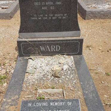 WARD Arthur John 1894-1975 &amp; Sylvia Alice -1961
