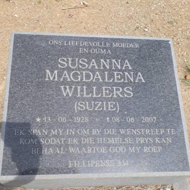 WILLERS Susanna Magdalena 1928-2007