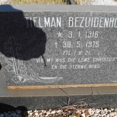 BEZUIDENHOUT Tielman 1916-1975