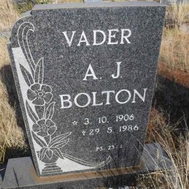 BOLTON A.J. 1906-1986