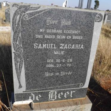 BEER Samuel Zagaria, de 1925-1970