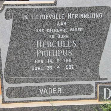 DREYER Hercules Phillipus 1911-1997 &amp; Beatrix Gezina VAN ZYL 1916-2003