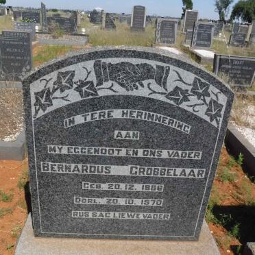 GROBBELAAR Bernardus 1886-1970
