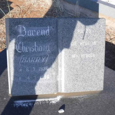 GREYLING Barend Christiaan 1936-1986 &amp; Jacoba Maria M. 1937-