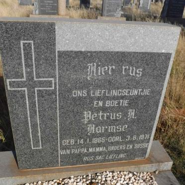 HARMSE Petrus N. 1965-1971