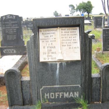 HOFFMAN I.J.R. 1885-1950