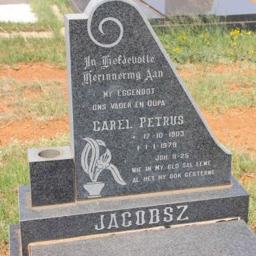 JACOBSZ Carel Petrus 1903-1979