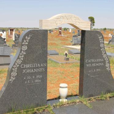 JONKER Christiaan Johannes 1928-1984 &amp; Catharina Wilhelmina 1939-
