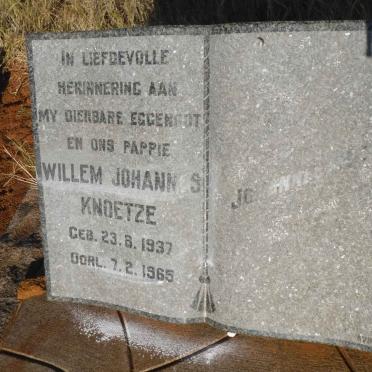 KNOETZE Willem Johannes 1937-1965