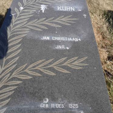 KUHN Jan Christiaan 1925-1966