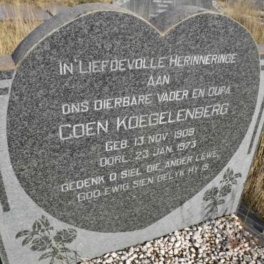 KOEGELENBERG Coen 1909-1973