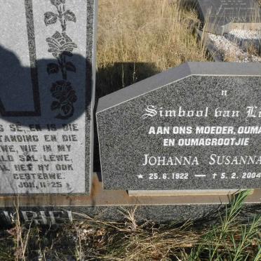 KRIEL Philippus Albertus 1911-1981 &amp; Johanna Susanna 1922-2004