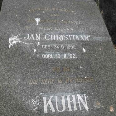 KUHN Jan Christiaan 1892-1962