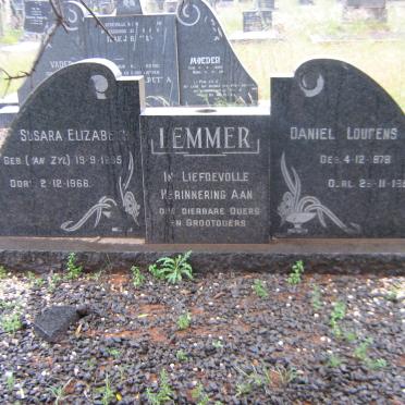 LEMMER Daniel Lourens 1878 - 1952 en Susanna Elizabeth nee VAN ZYL 1885 - 1966