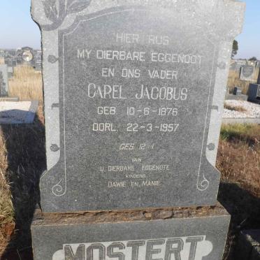 MOSTERT Carel Jacobus 1876-1957