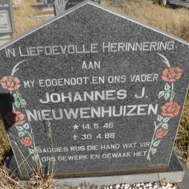 NIEUWENHUIZEN Johannes J. 1946-1988