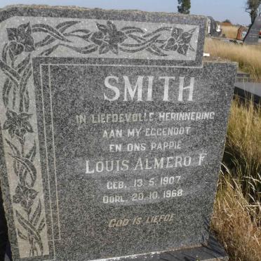 SMITH Louis Almero F. 1907-1968