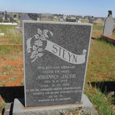 STEYN Johannes Jacob 1893-1966
