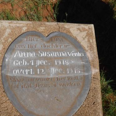 VENTER Anna Susanna 1918-1918