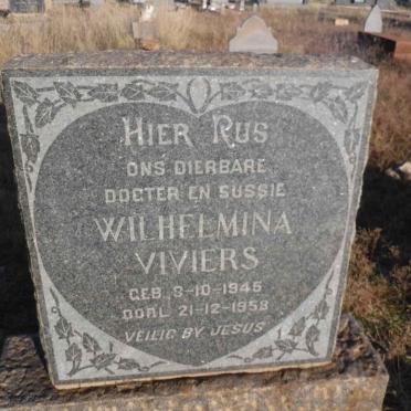 VIVIERS Wilhelmina 1945-1958