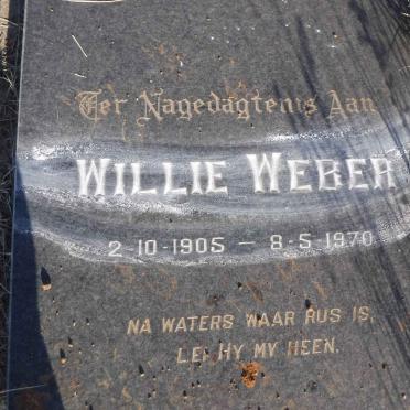 WEBER Willie 1905-1970