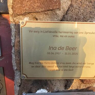 BEER Ina, de 1957-2025 
