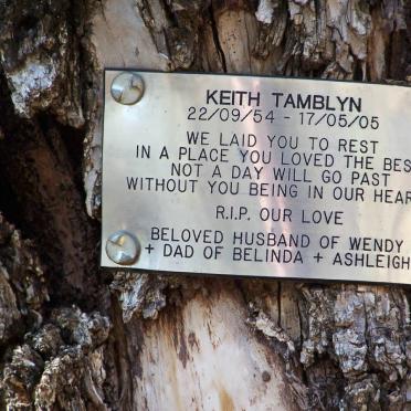 TAMBLYN Keith 1954-2005
