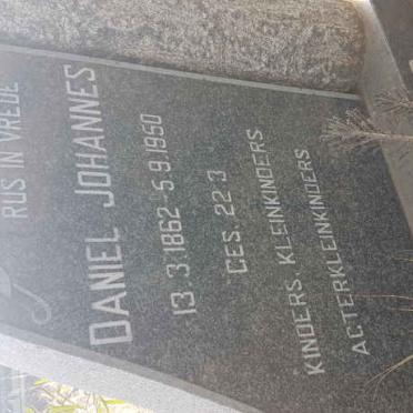 JACOBS Daniel Johannes 1862-1950