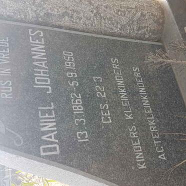 JACOBS Daniel Johannes 1862-1950
