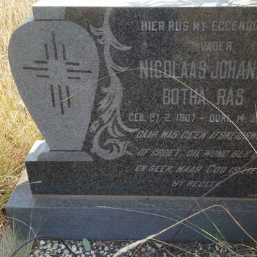 RAS Nicolaas Johannes Botha 1907-1974
