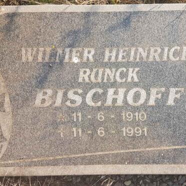 BISCHOFF Wilmer Heinrich Runck 1910-1991