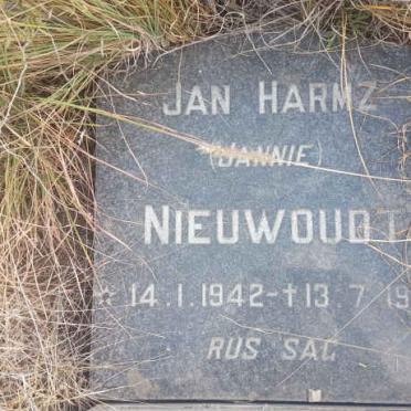 NIEUWOUDT Jan Harmz 1942-1944