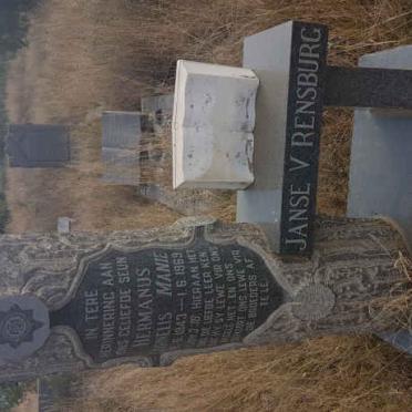 RENSBURG Hermanus Cornelis, Janse van 1943-1969