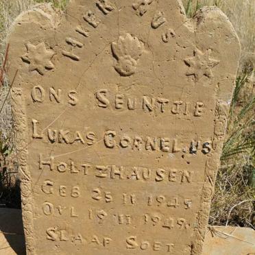 HOLTZHAUSEN Lukas Cornelius 1945-1949
