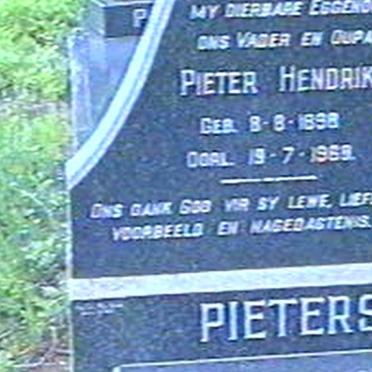 PIETERSE Pieter Hendrik 1898-1969